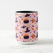 Mug Motif d'Halloween mou et rose (Centre)