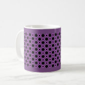 Mug Motif diamant #94 Violet (Devant gauche)