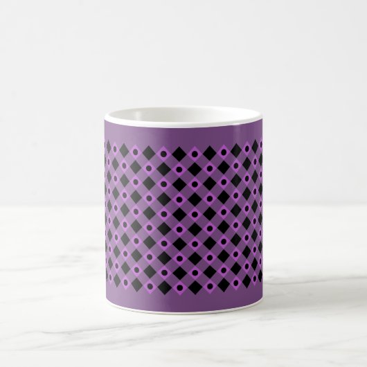 Mug Motif diamant #94 Violet (Centre)