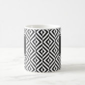 Mug Motif diamant noir et blanc Monogram (Centre)