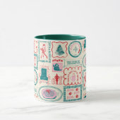 Mug Motif d'icône Elf Holiday (Centre)