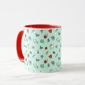 Mug Motif d'icône Médicale (Devant gauche)