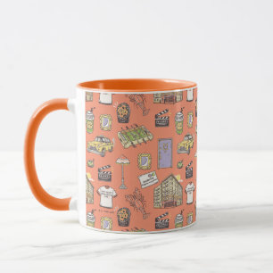 Mug Motif d'icônes colorées AMIS™