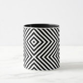 Mug motif d'illusion Carré 3d (Centre)