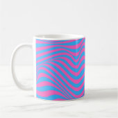 Mug Motif d'illusion optique vague (Gauche)