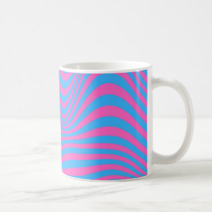 Mug Motif d'illusion optique vague
