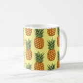 Mug Motif d'illustration abstrait pour ananas mignon (Devant droit)