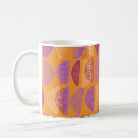 Mug Motif d'illustration de style moderne du milieu du (Gauche)