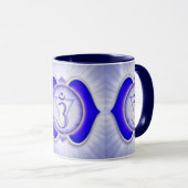 Mug Motif d'impression 3e Eye Chakra (Devant droit)