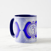 Mug Motif d'impression 3e Eye Chakra (Devant gauche)