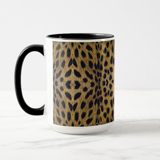 Mug Motif d'impression Cheetah (Gauche)