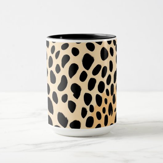 Mug Motif d'impression Cheetah (Centre)