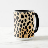 Mug Motif d'impression Cheetah (Devant droit)