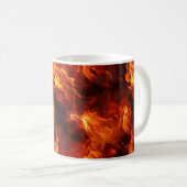 Mug Motif d'incendie (Devant droit)