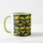 Mug Motif Dinosaure coloré (Gauche)