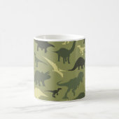 Mug Motif Dinosaure, Silhouette Dinosaure, Dino Vert (Centre)