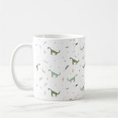 Mug Motif Dinosaure Vert (Gauche)