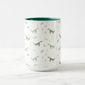 Mug Motif Dinosaure Vert (Centre)