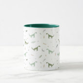 Mug Motif Dinosaure Vert (Centre)