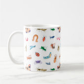 Mug Motif d'insectes coloré mignon (Gauche)