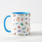 Mug Motif d'insectes coloré mignon (Gauche)