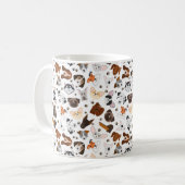 Mug Motif diverses races de chiens (Devant gauche)