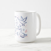 Mug Motif d'oie drôle (Devant droit)