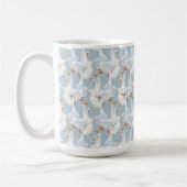Mug Motif d'oies blanches (Gauche)