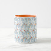 Mug Motif d'oies blanches (Centre)