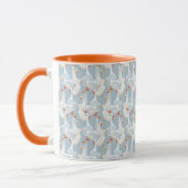 Mug Motif d'oies blanches (Gauche)