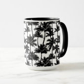 Mug Motif d'ombre Palm Tree (Devant droit)