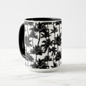 Mug Motif d'ombre Palm Tree (Devant gauche)
