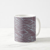 Mug motif d'onde Abstrait (Devant droit)