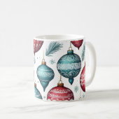 Mug Motif d'ornement festif (Devant droit)