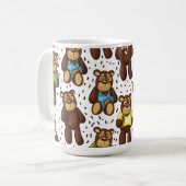 Mug Motif d'ours en peluche (Devant gauche)
