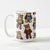 Mug Motif d'ours en peluche (Gauche)
