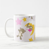 Mug Motif D'Ours, Nounours, Étoiles, Votre Nom (Gauche)