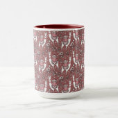 Mug Motif drôle de lamas (Centre)