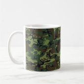 Mug Motif du Camouflage Vert, Motif militaire, Armée (Gauche)