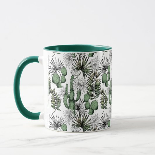 Mug Motif du désert de Cactus (Gauche)