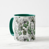 Mug Motif du désert de Cactus (Devant gauche)