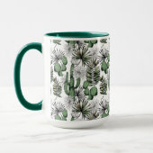Mug Motif du désert de Cactus (Gauche)