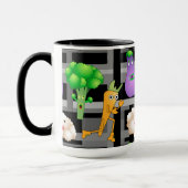 Mug Motif du jardin (Gauche)