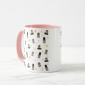Mug Motif du jour de la marmotte (Devant gauche)