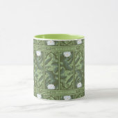 Mug Motif du panneau Lotus Botanique - Le Lotus Blanc (Centre)