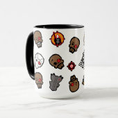 Mug Motif du peloton | Deadshot Emoji de suicide (Devant gauche)