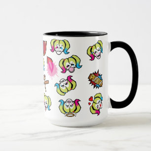 Mug Motif du peloton   Harley Quinn Emoji de suicide