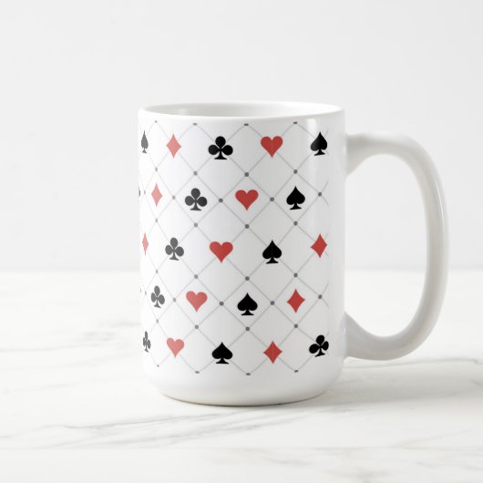 Mug Motif du pont de cartes (Droite)