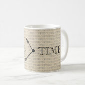 Mug Motif du temps du café (Devant droit)