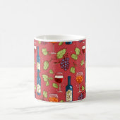 Mug Motif du vin et du raisin (Centre)